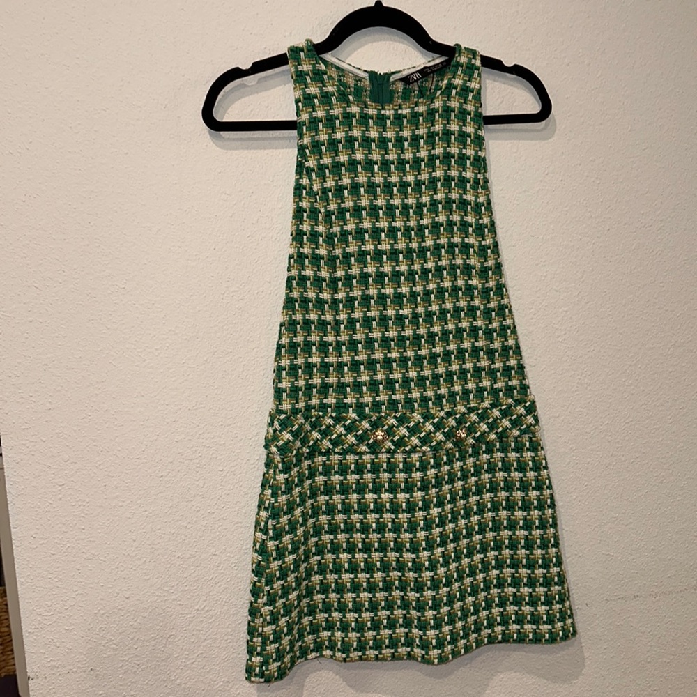 Zara tweed dress